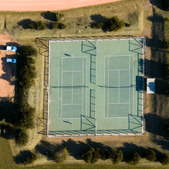 plaza area